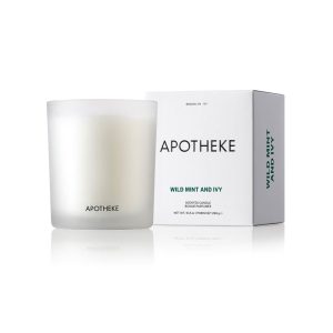 APOTHEKE Wild Mint and Ivy Classic Candle