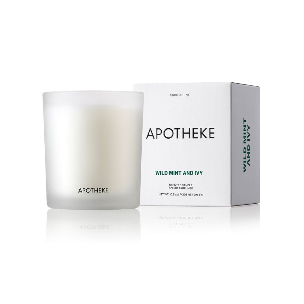 APOTHEKE Wild Mint and Ivy Classic Candle