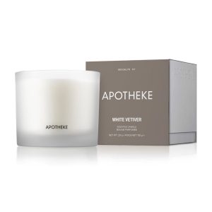 APOTHEKE White Vetiver 3-Wick Candle