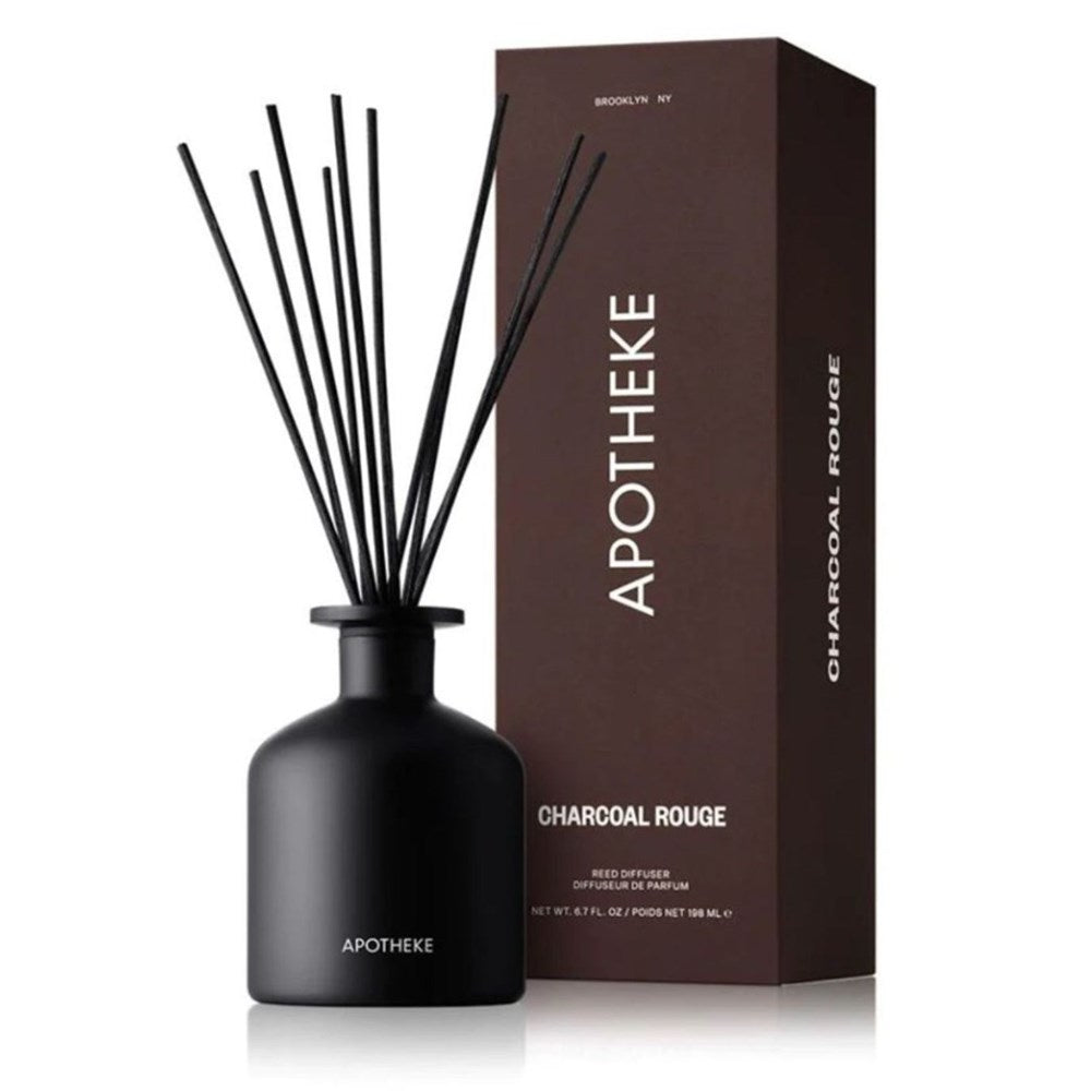 APOTHEKE Charcoal Rouge Reed Diffuser