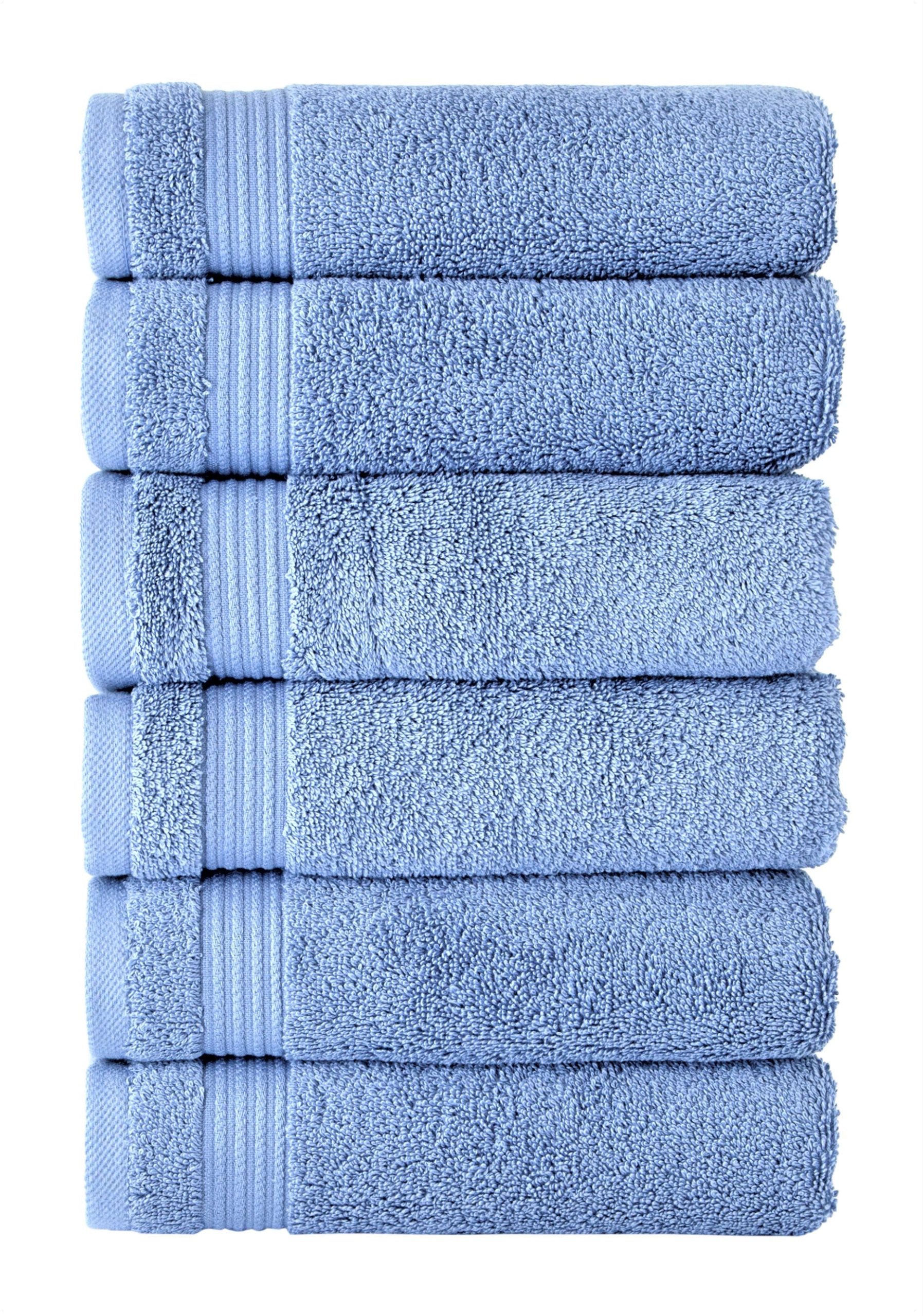 Classic Turkish Towels Amadeus Luxury Turkish Cotton Every Day Use Hand Towels - 6 Pieces - Image 7