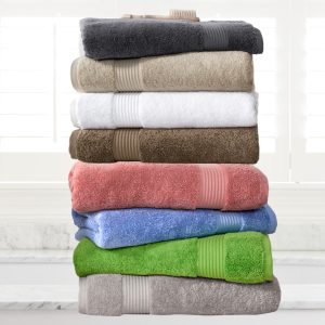 Classic Turkish Towels Amadeus Luxury Turkish Cotton Hotel Collection Quick Drying Bath Towels - 4 Pieces
