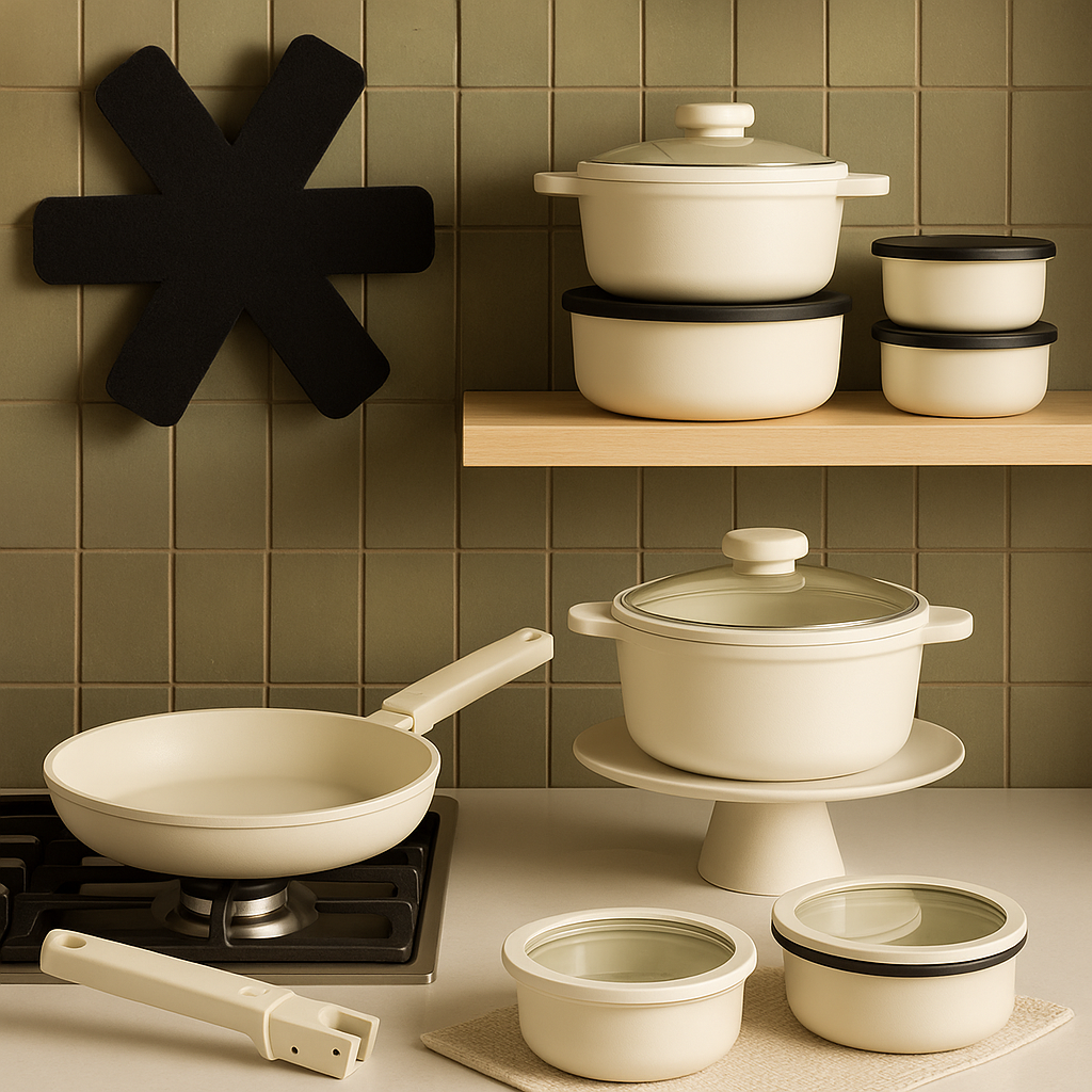 Moritz & Moritz 15-Piece Cast Aluminum Pot and Pan Set - Image 16