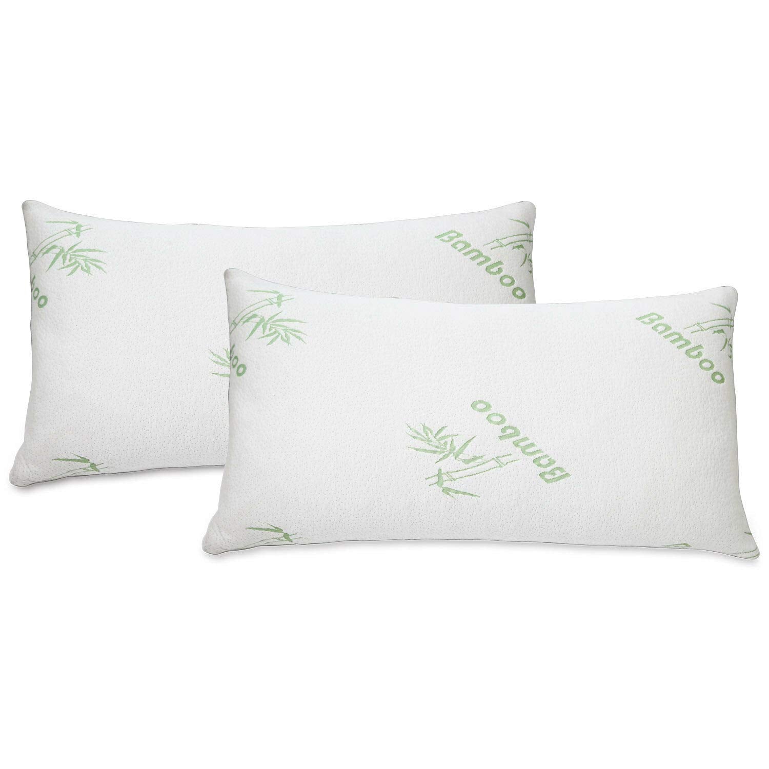 Deluxe Bamboo Memory Foam Pillows - 1 or 2 Pack - Image 3