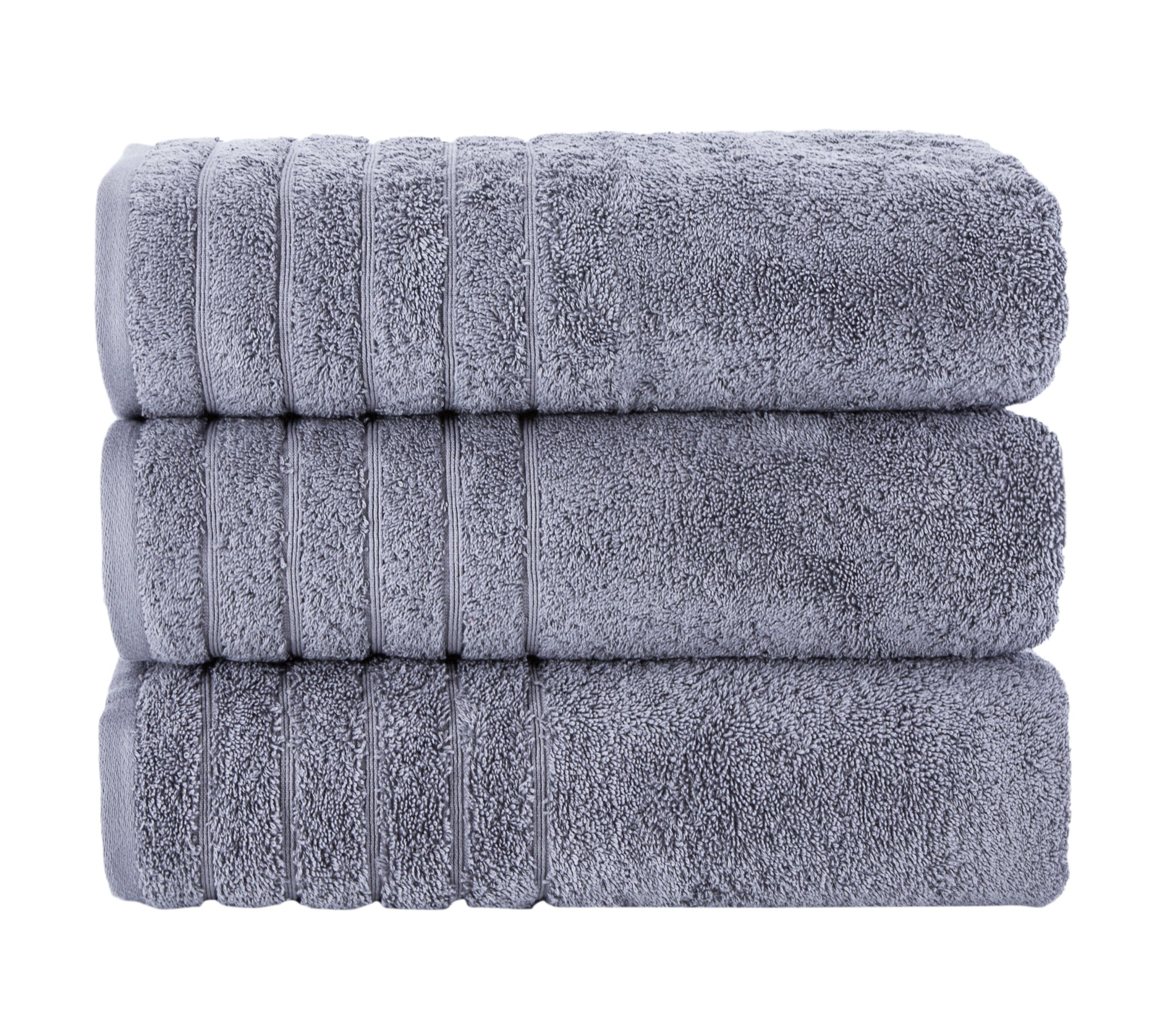 Classic Turkish Towels Barnum Turkish Cotton Luxury Large Bath Towels - 3 Pieces - 30x56 - Image 9