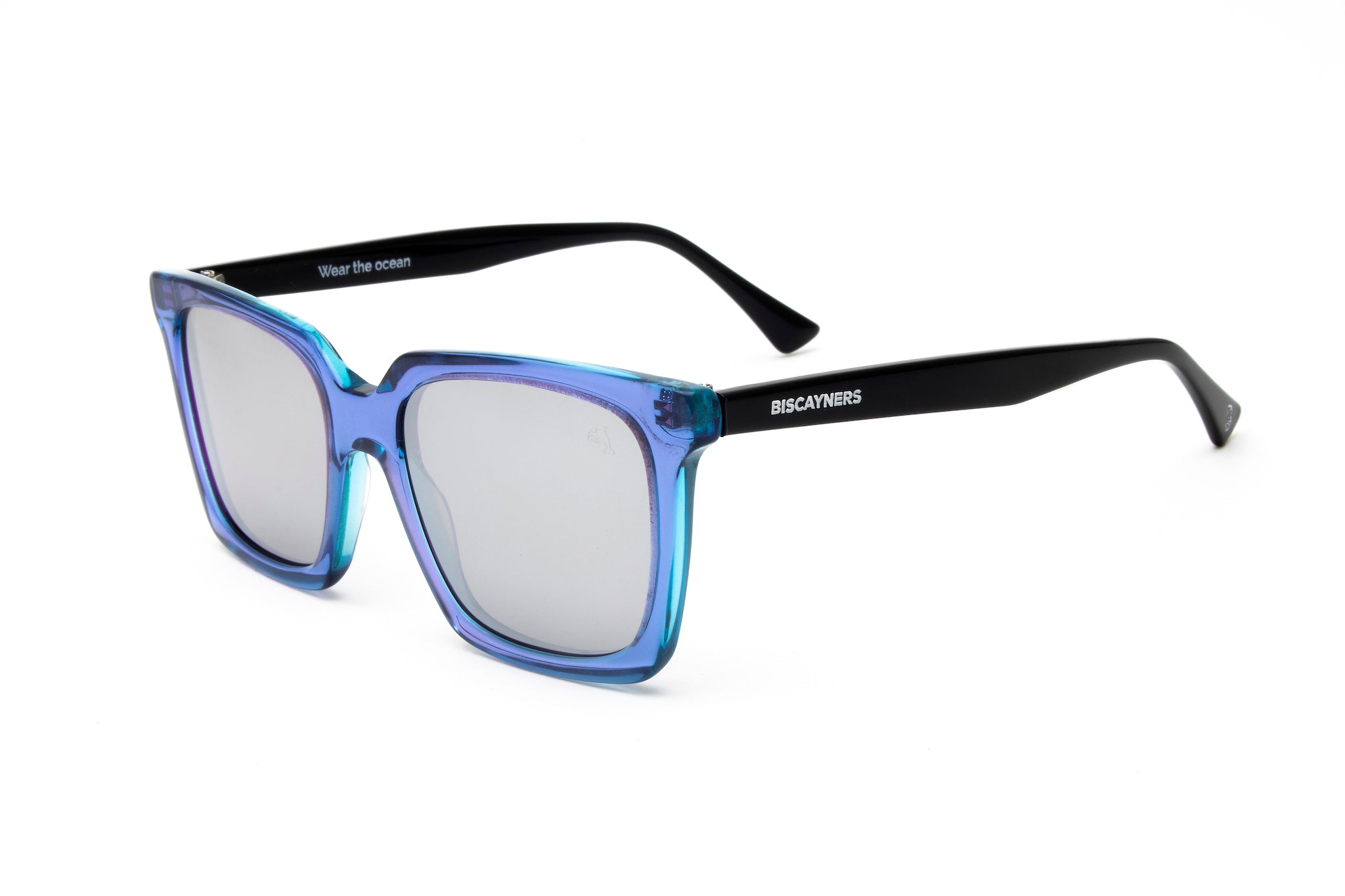 Biscayners Bill Bags Blue Sunglasses