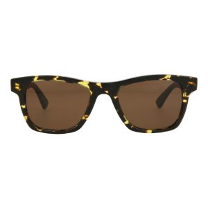 Bottega Veneta Rectangle-Frame Acetate Sunglasses