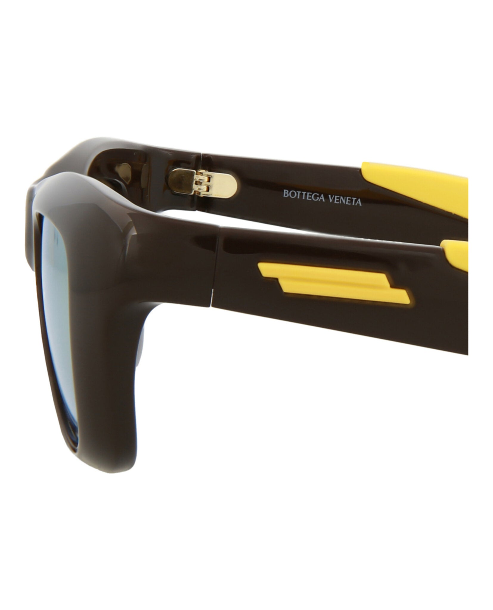 Bottega Veneta Square-Frame Injection Sunglasses - Image 4