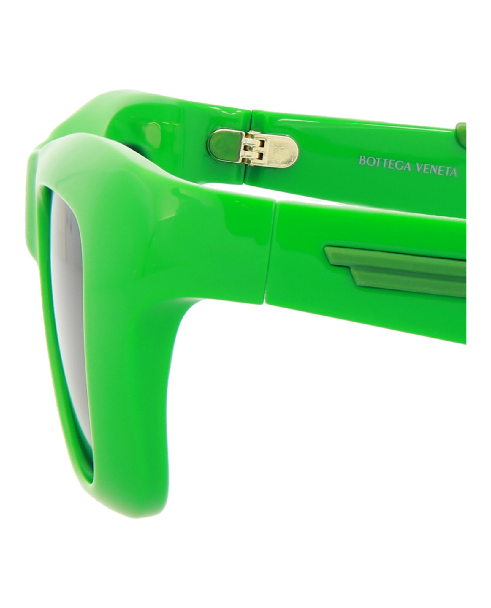 Bottega Veneta Square-Frame Injection Sunglasses - Image 4