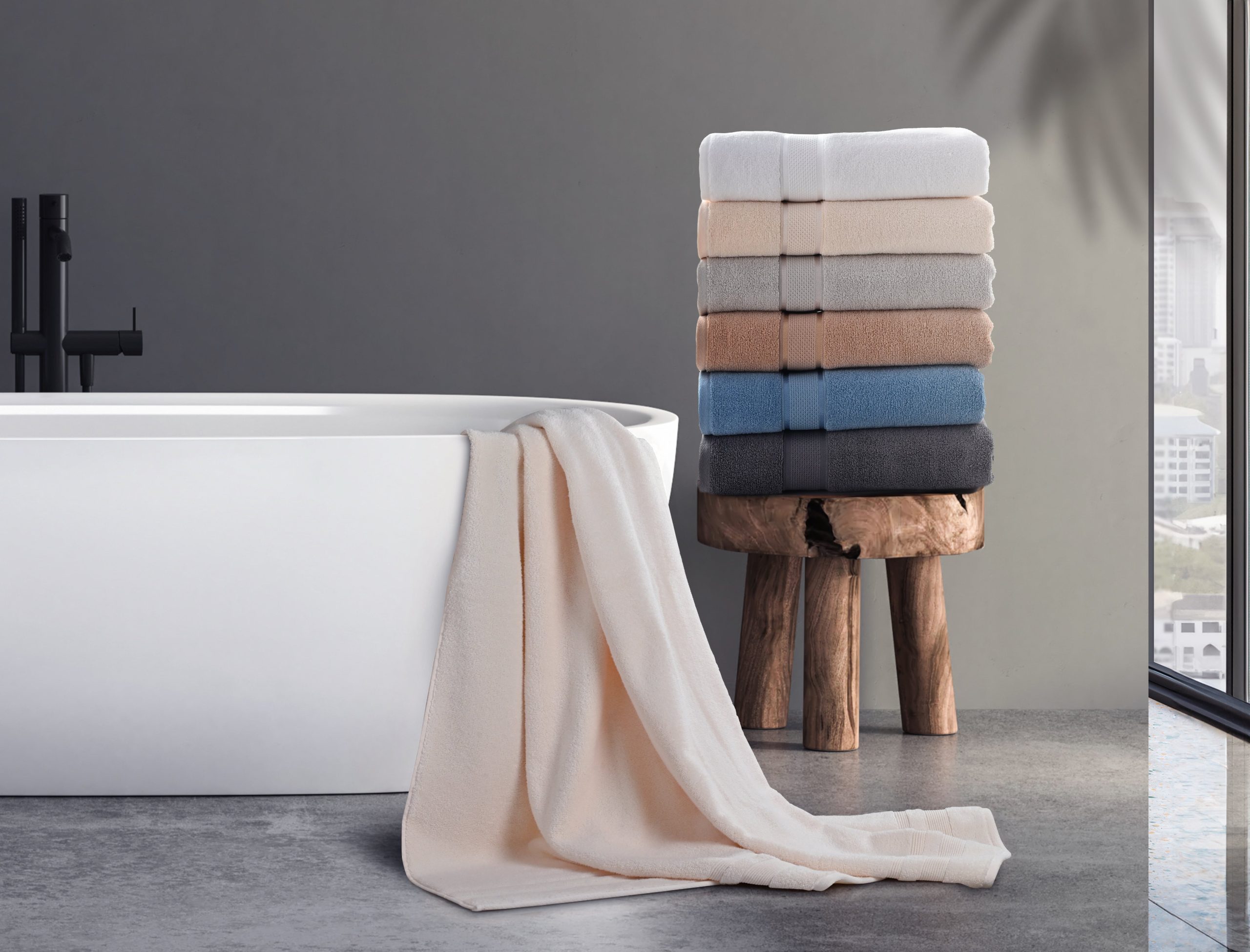 Kathy Ireland 2 Piece Zero Twist Cotton Plush Bath Sheet Set by Bed Bath Fashions