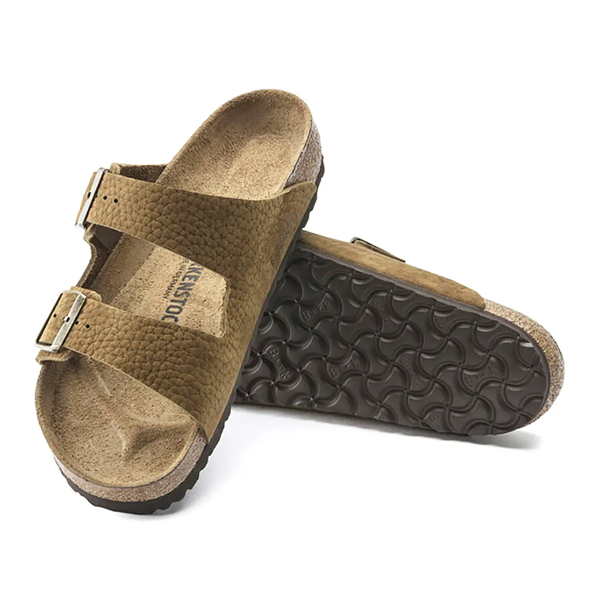 Birkenstock Arizona Nubuck Leather Sandals - Image 6