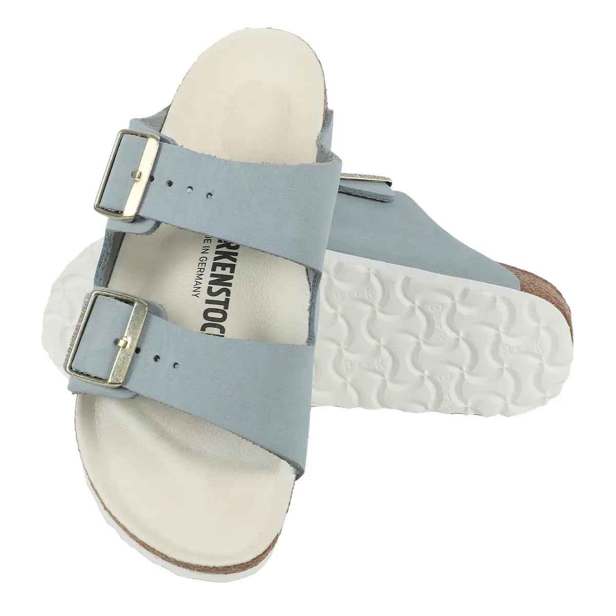 Birkenstock Arizona Nubuck Leather Sandals - Image 8