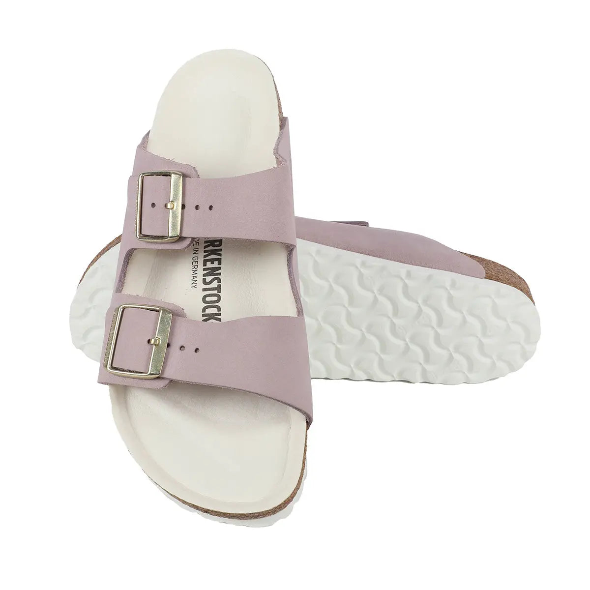 Birkenstock Arizona Nubuck Leather Sandals - Image 16