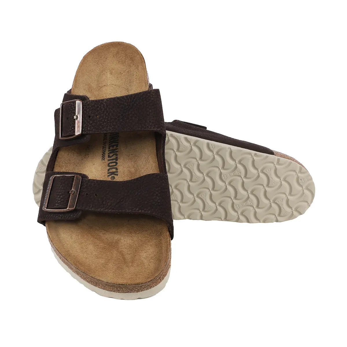 Birkenstock Arizona Nubuck Leather Sandals - Image 21