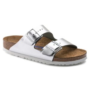 Birkenstock Arizona Soft Footbed Leather Sandals