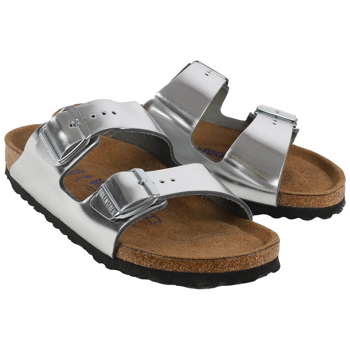 Birkenstock Arizona Soft Footbed Leather Sandals - Image 7