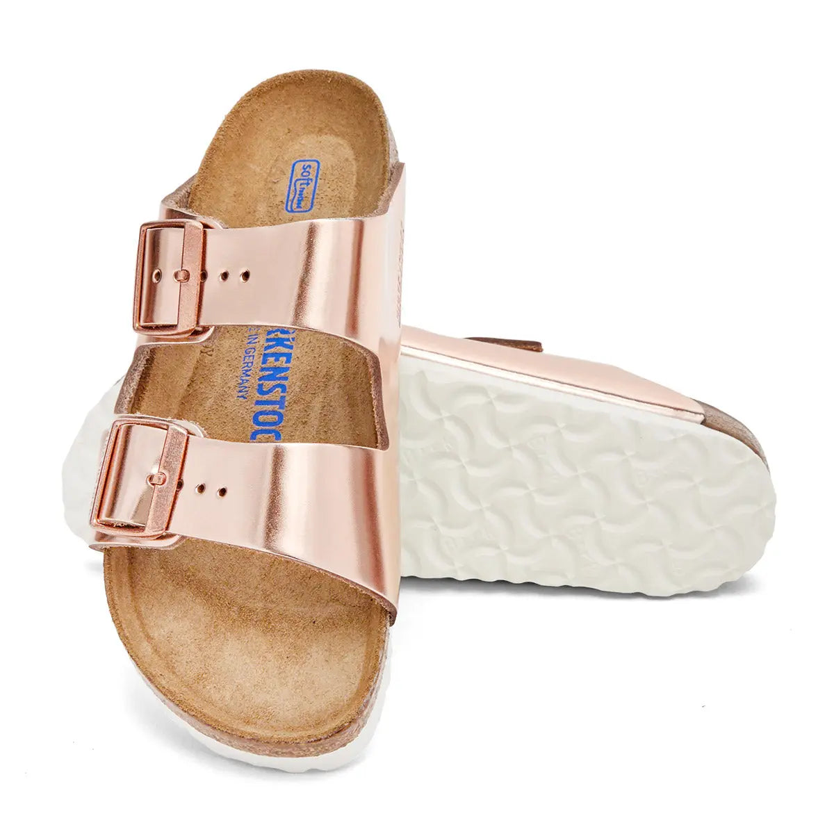 Birkenstock Arizona Soft Footbed Leather Sandals - Image 17