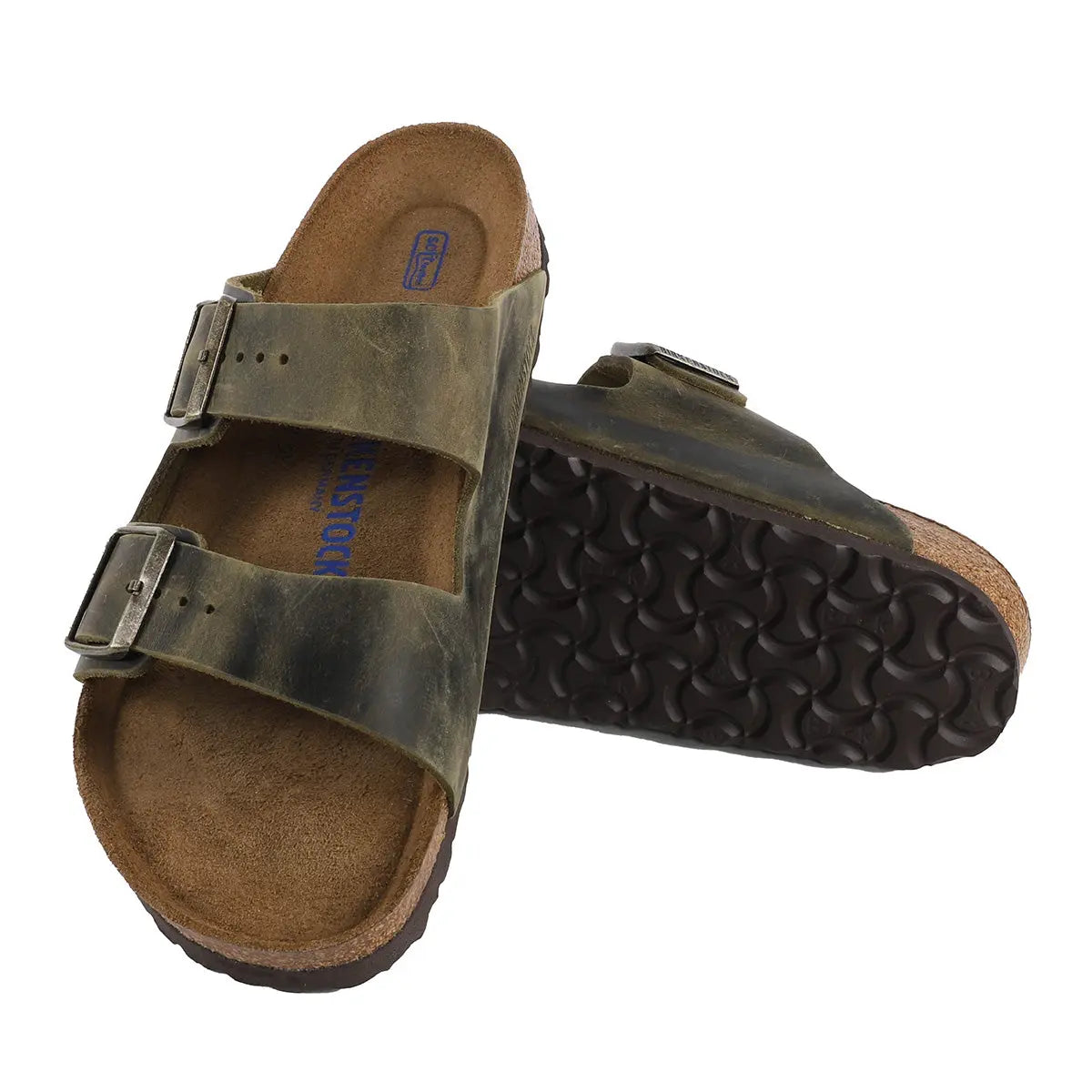 Birkenstock Arizona Soft Footbed Oiled Leather Sandals - Image 3