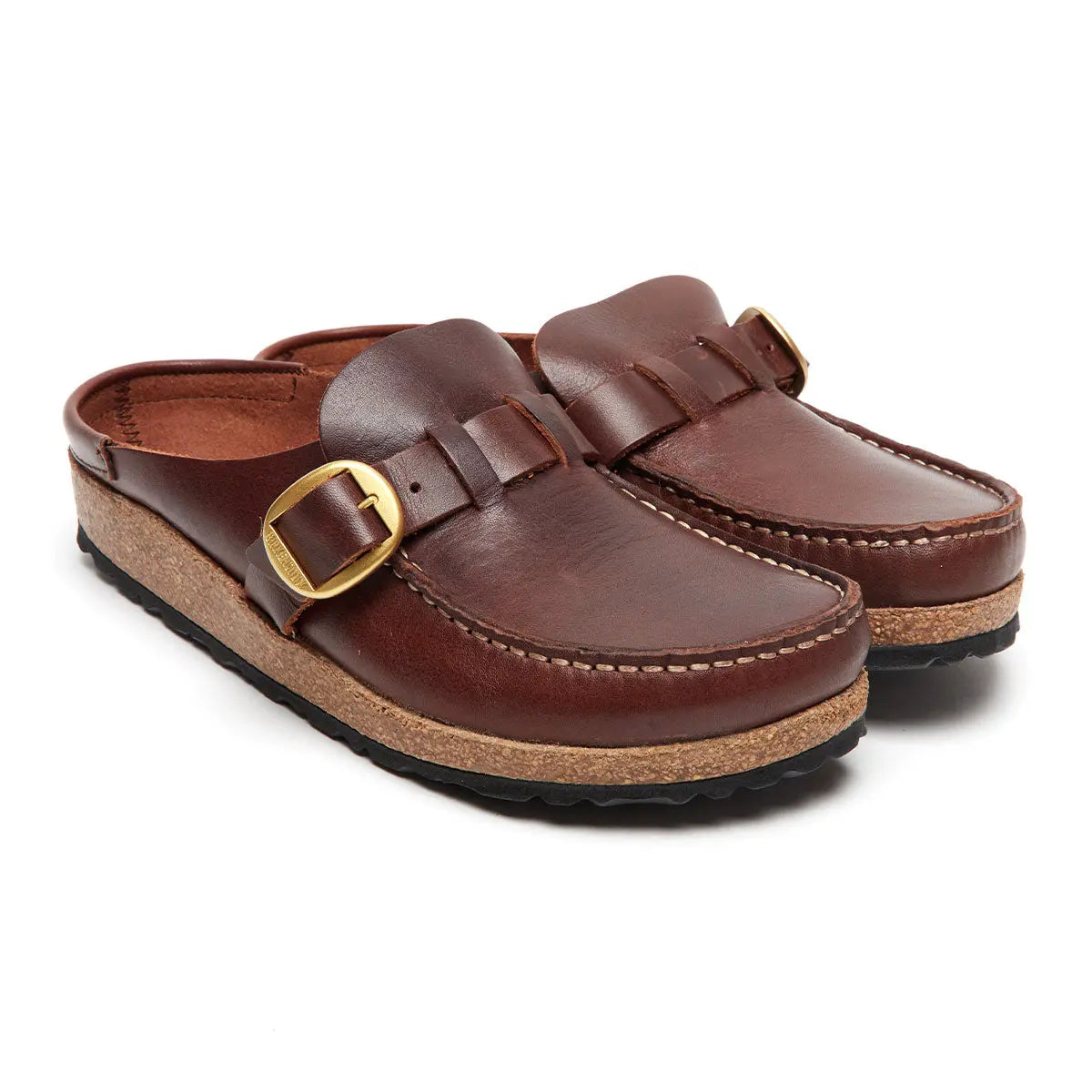 Birkenstock Buckley Natural Leather Shoes - Image 8