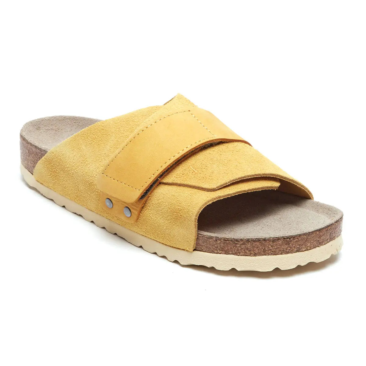 Birkenstock Kyoto Soft Footbed Nubuck Suede Leather Sandals