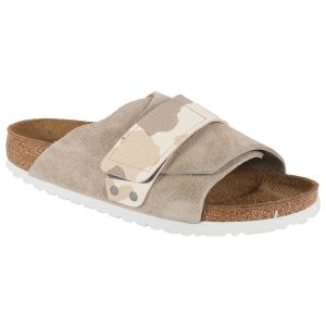 Birkenstock Kyoto Suede Leather Birko-Flor Sandals