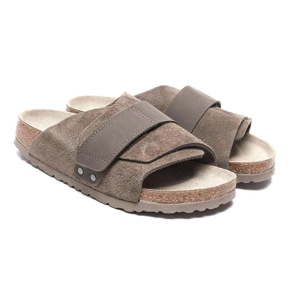 Birkenstock Kyoto Suede Leather Sandals - Image 2