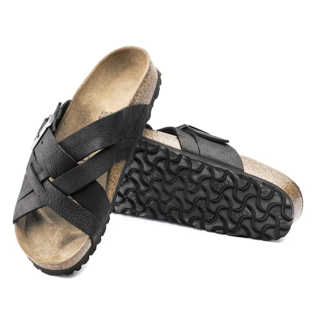 Birkenstock Lugano Oiled Leather Sandals - Image 14