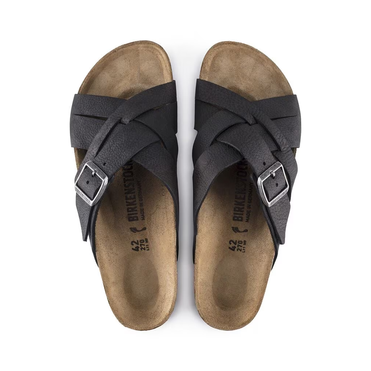 Birkenstock Lugano Oiled Leather Sandals - Image 15