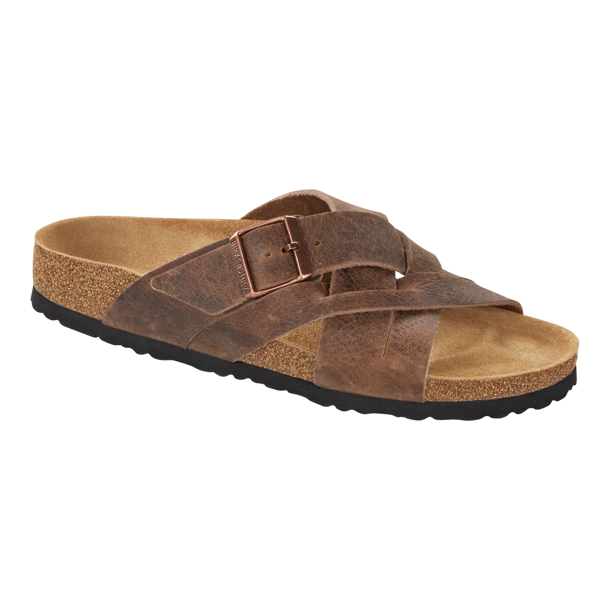 Birkenstock Lugano Oiled Leather Sandals - Image 16