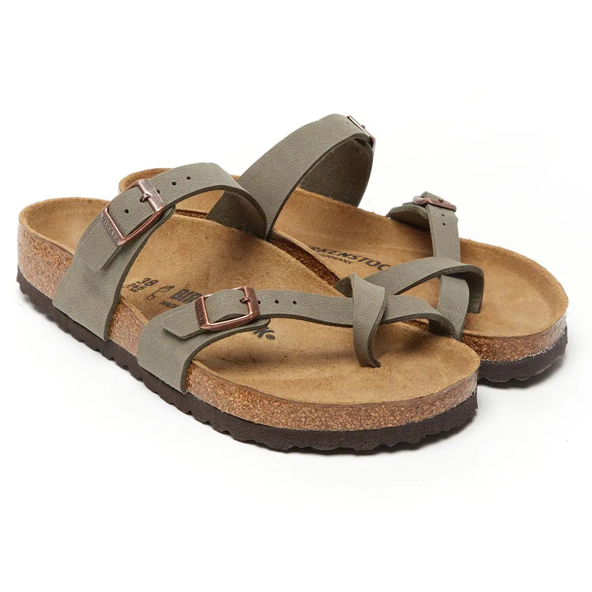 Birkenstock Women's Mayari Birkibuc Sandals - Image 3