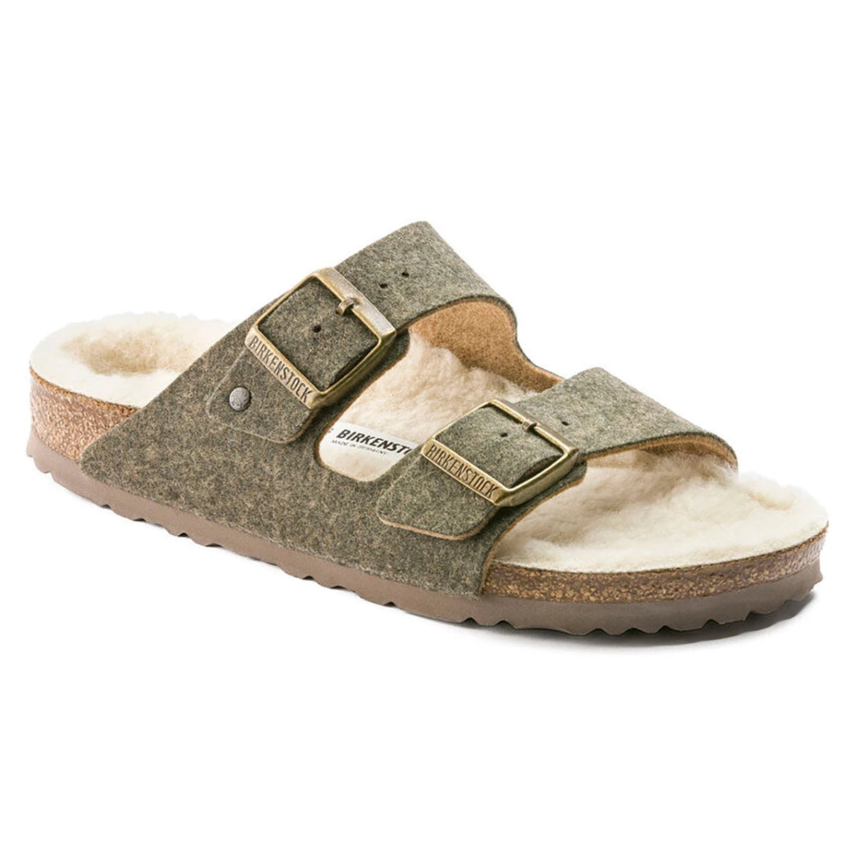 Birkenstock Arizona Happy Lamb Wool Felt Sandals