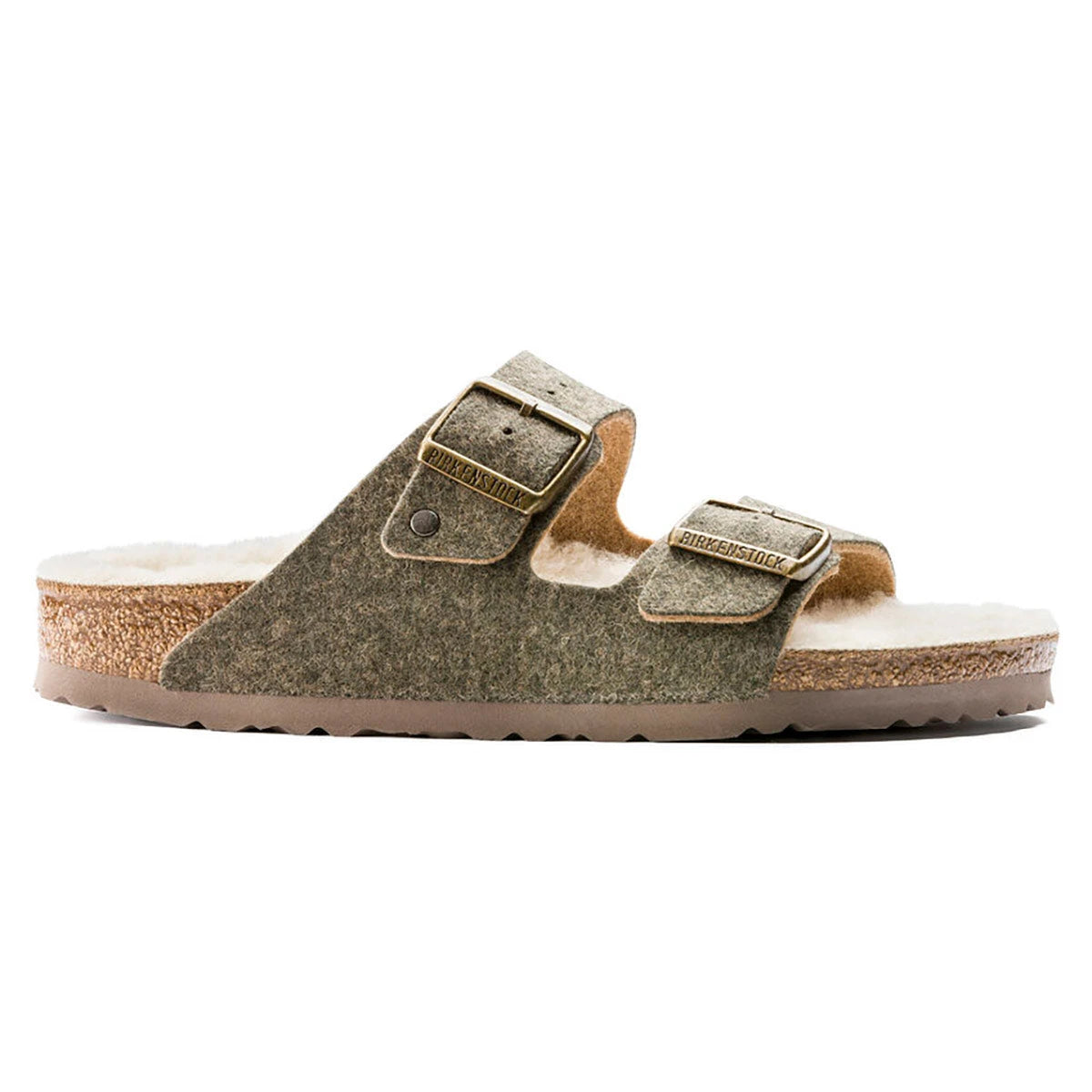 Birkenstock Arizona Happy Lamb Wool Felt Sandals - Image 4