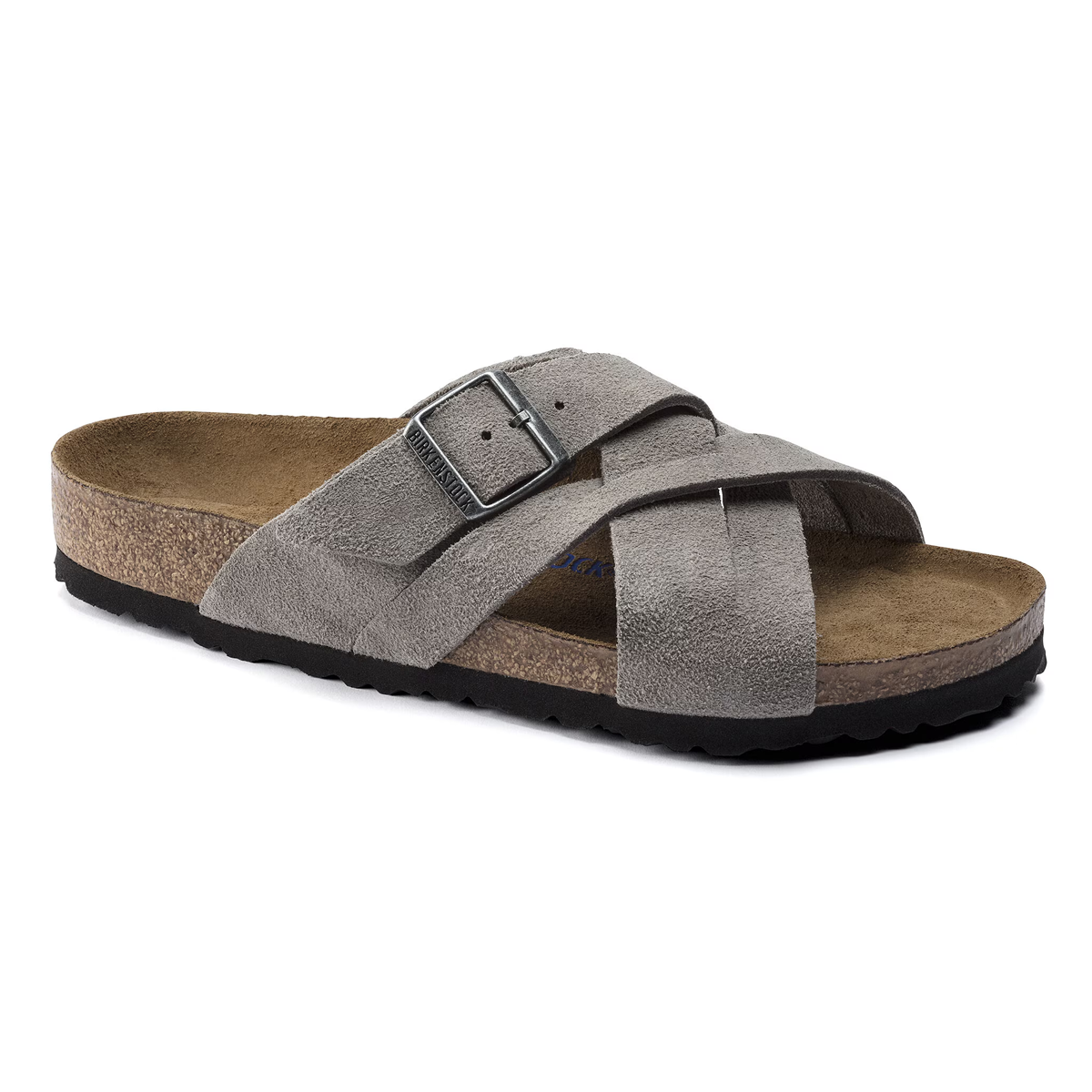 Birkenstock Lugano Soft Footbed Suede Sandals - Image 9
