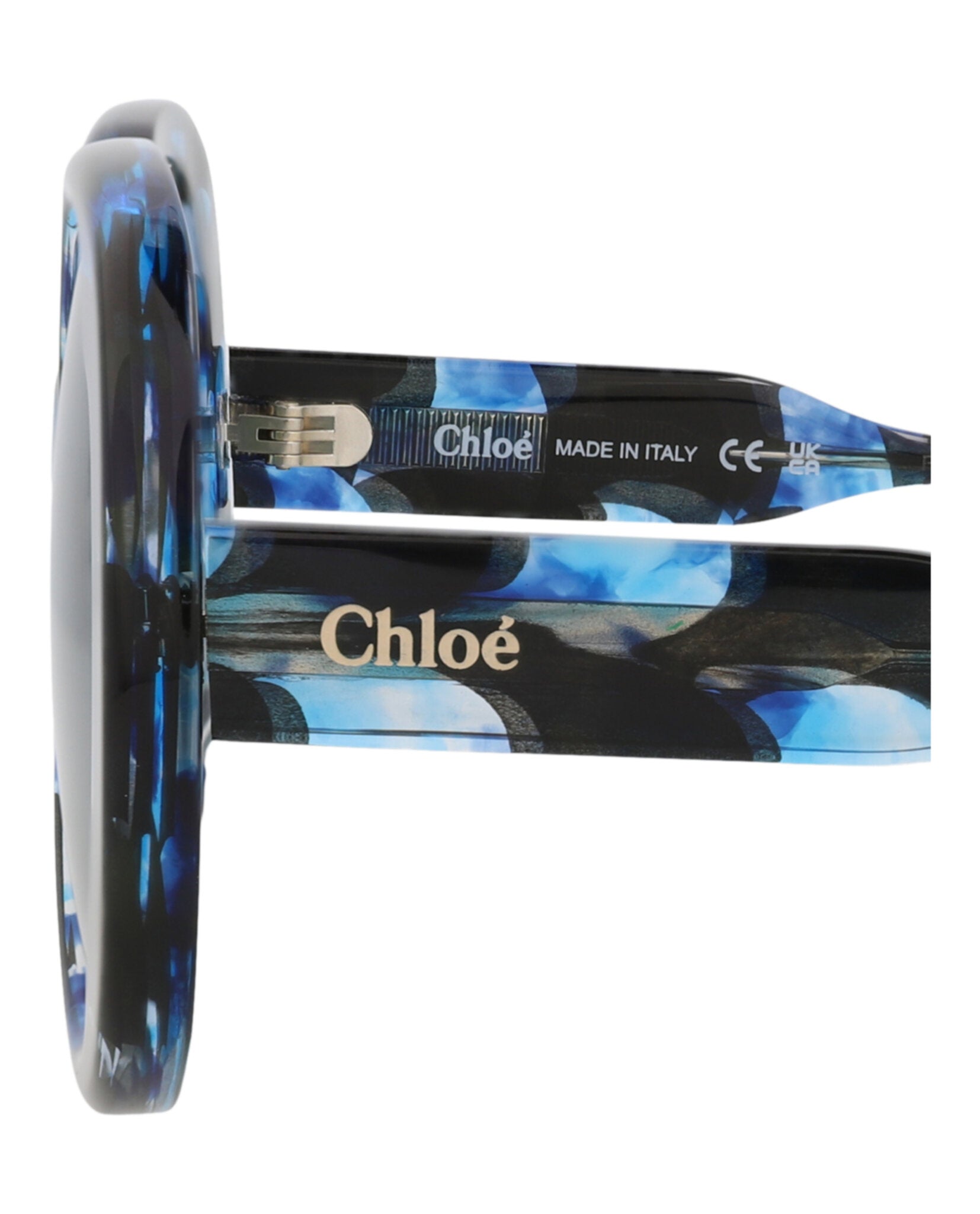 Chloé Round-Frame Recycled Acetate Sunglasses - Image 4