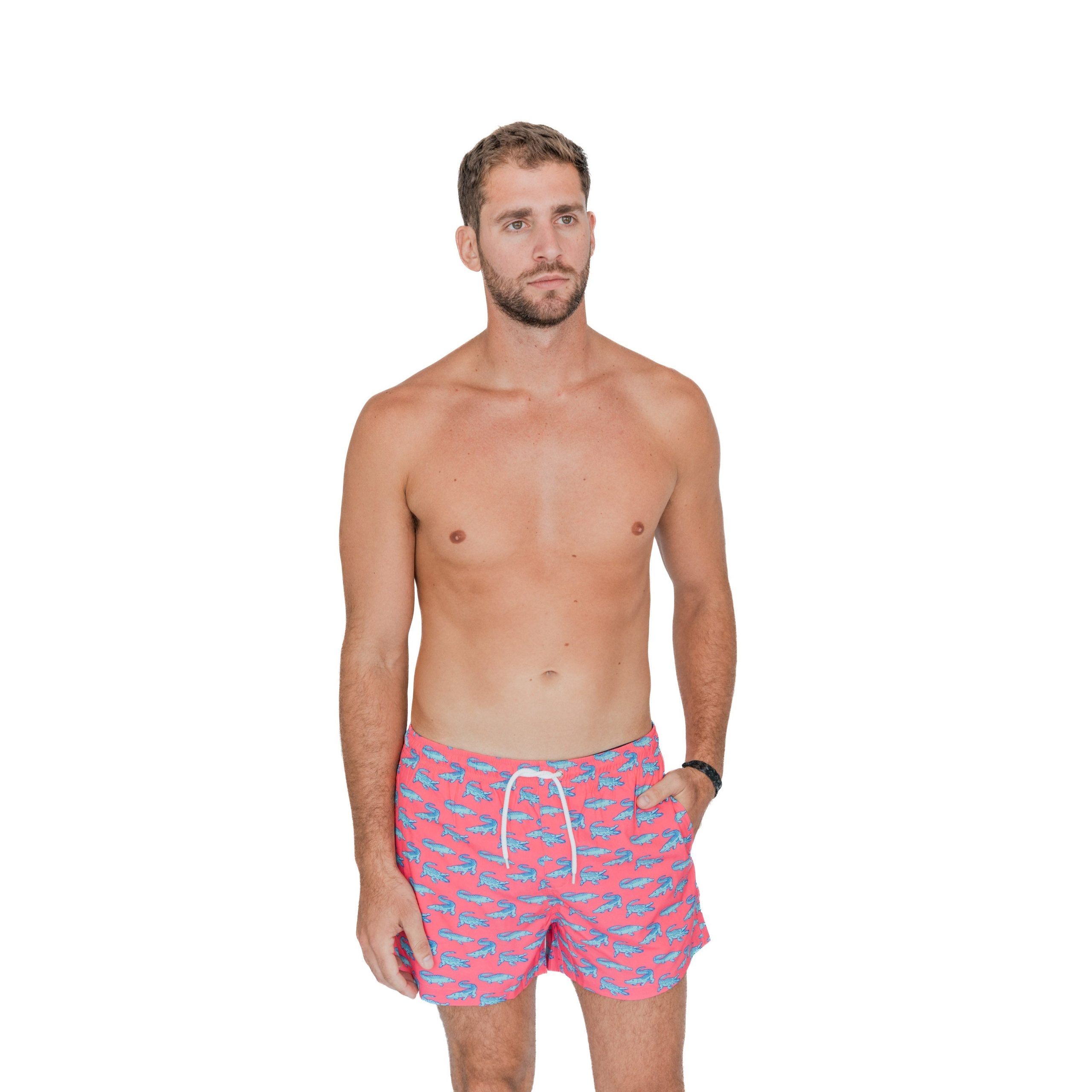 Bermies Crocodile Swim Trunks - Image 5