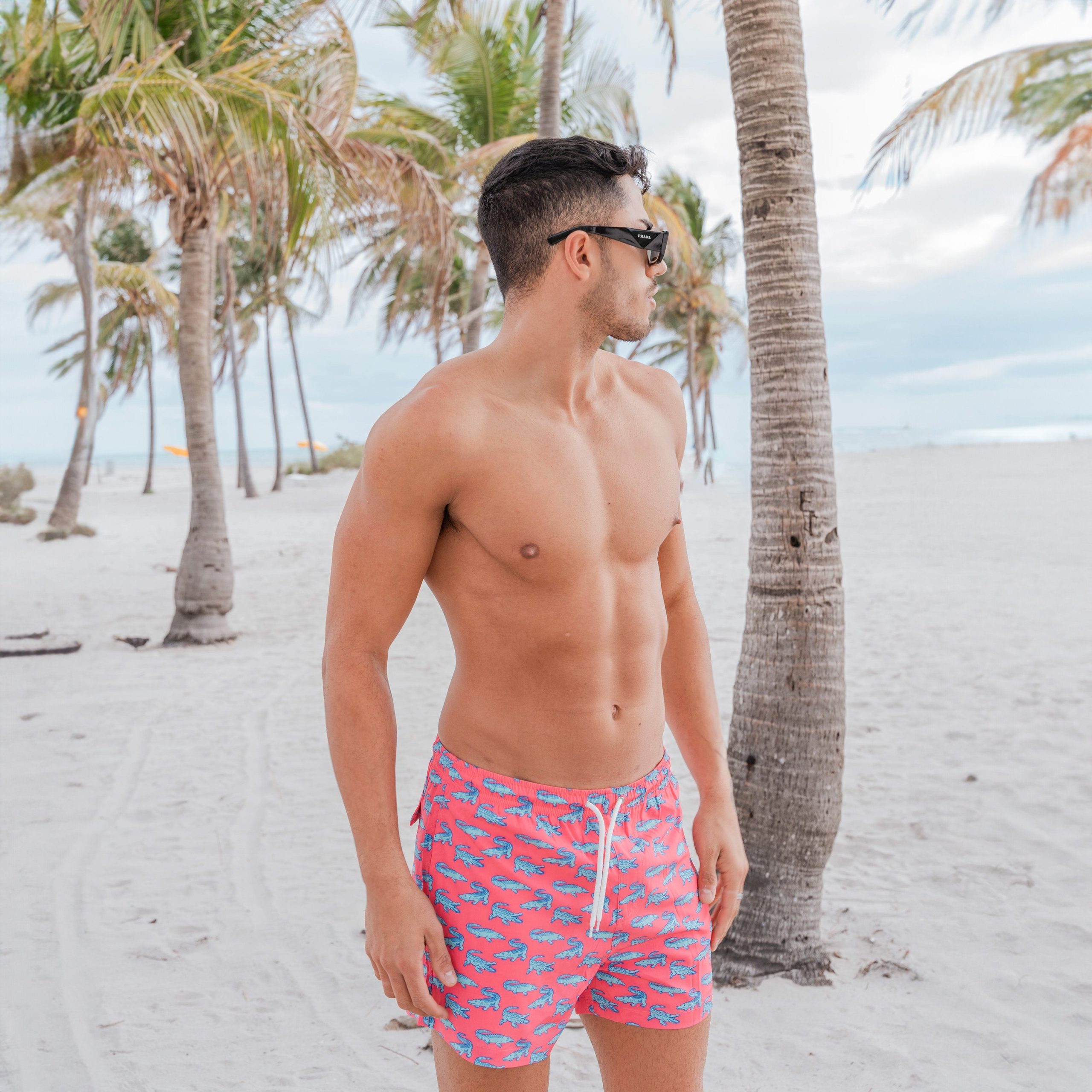 Bermies Crocodile Swim Trunks - Image 2