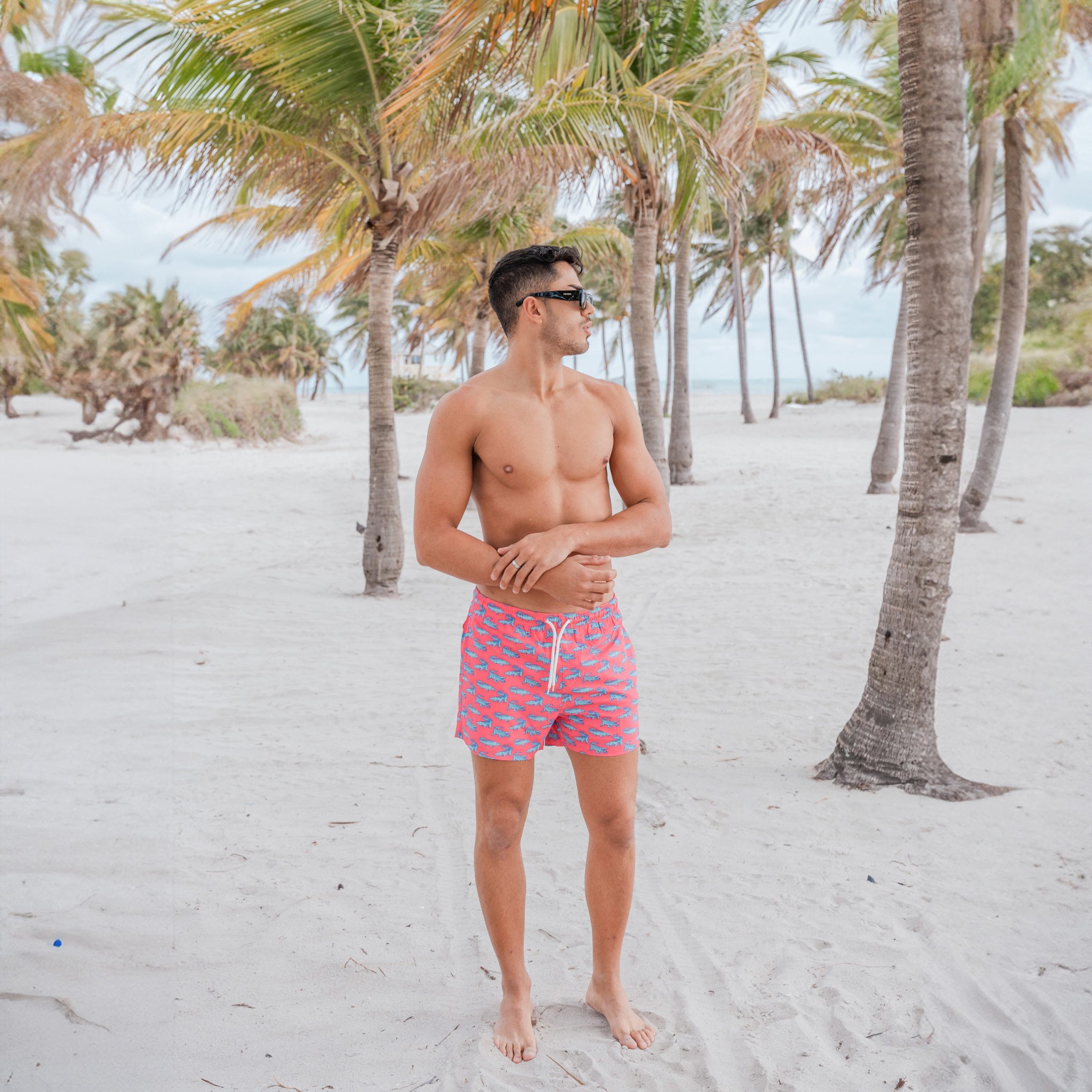 Bermies Crocodile Swim Trunks - Image 3