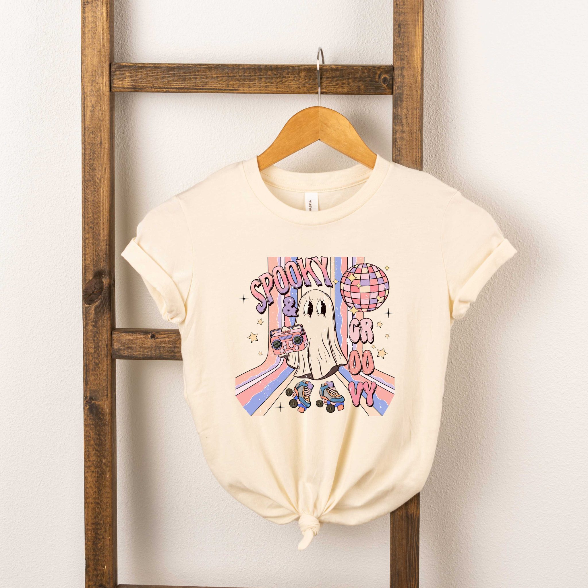The Juniper Shop Toddler Spooky And Groovy Graphic Short Sleeve Tee