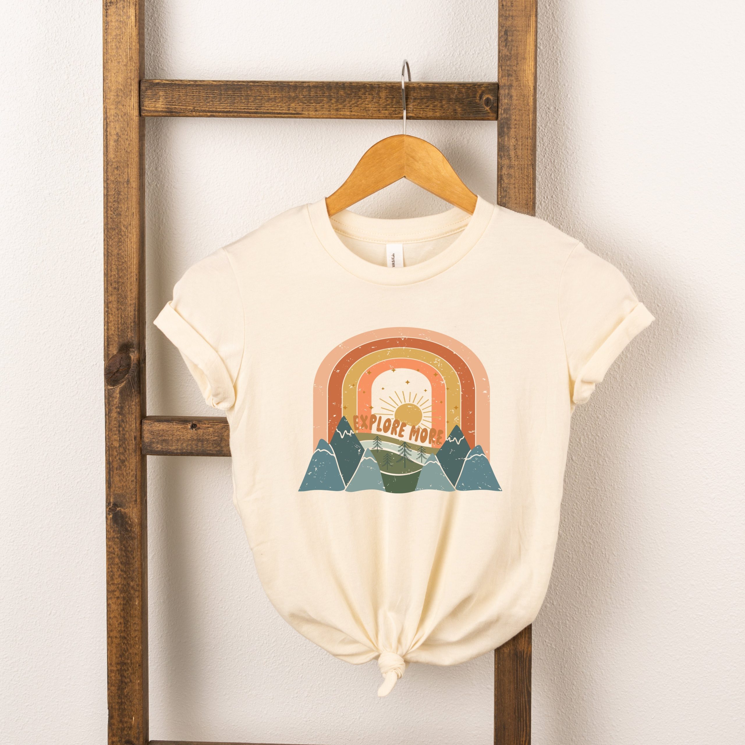 The Juniper Shop Toddler Boho Explore More Short Sleeve Crew Neck - Image 2