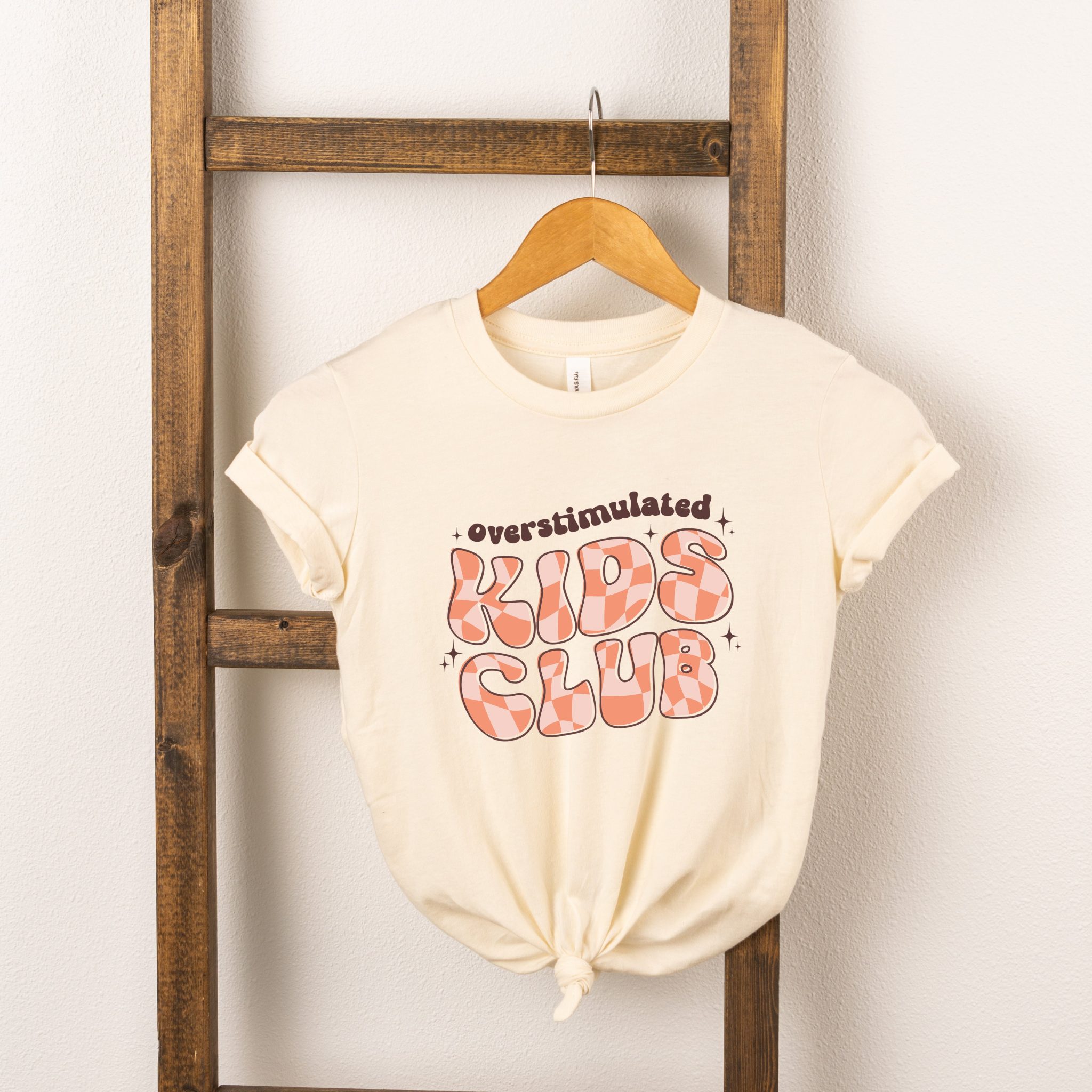 The Juniper Shop Toddler Overstimulated Kids Club Short Sleeve Crew Neck