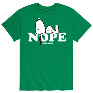 Peanuts - Men's Snoopy Chill Vibes Just Hanging Short Sleeve Graphic T-Shirts