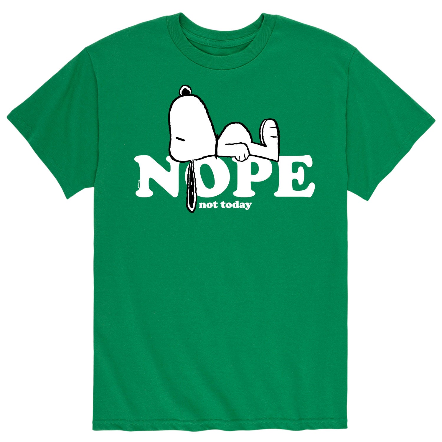 Peanuts - Men's Snoopy Chill Vibes Just Hanging Short Sleeve Graphic T-Shirts