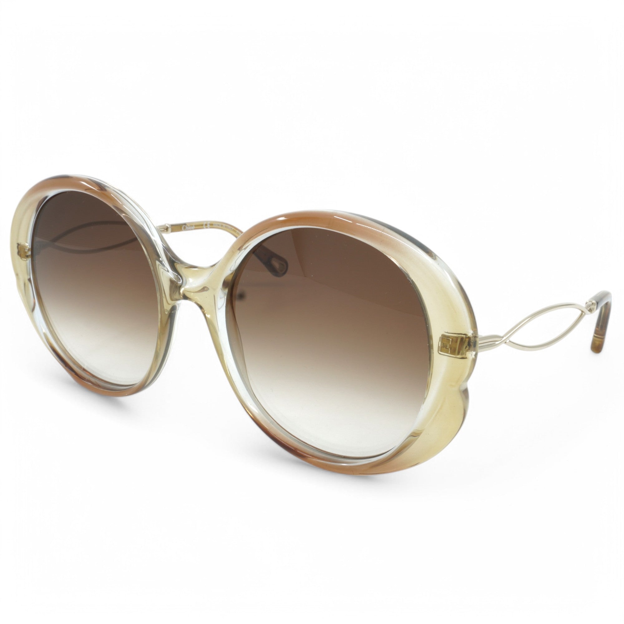 Chloe Women's Round Sunglasses - Ce739S-905 - Image 2