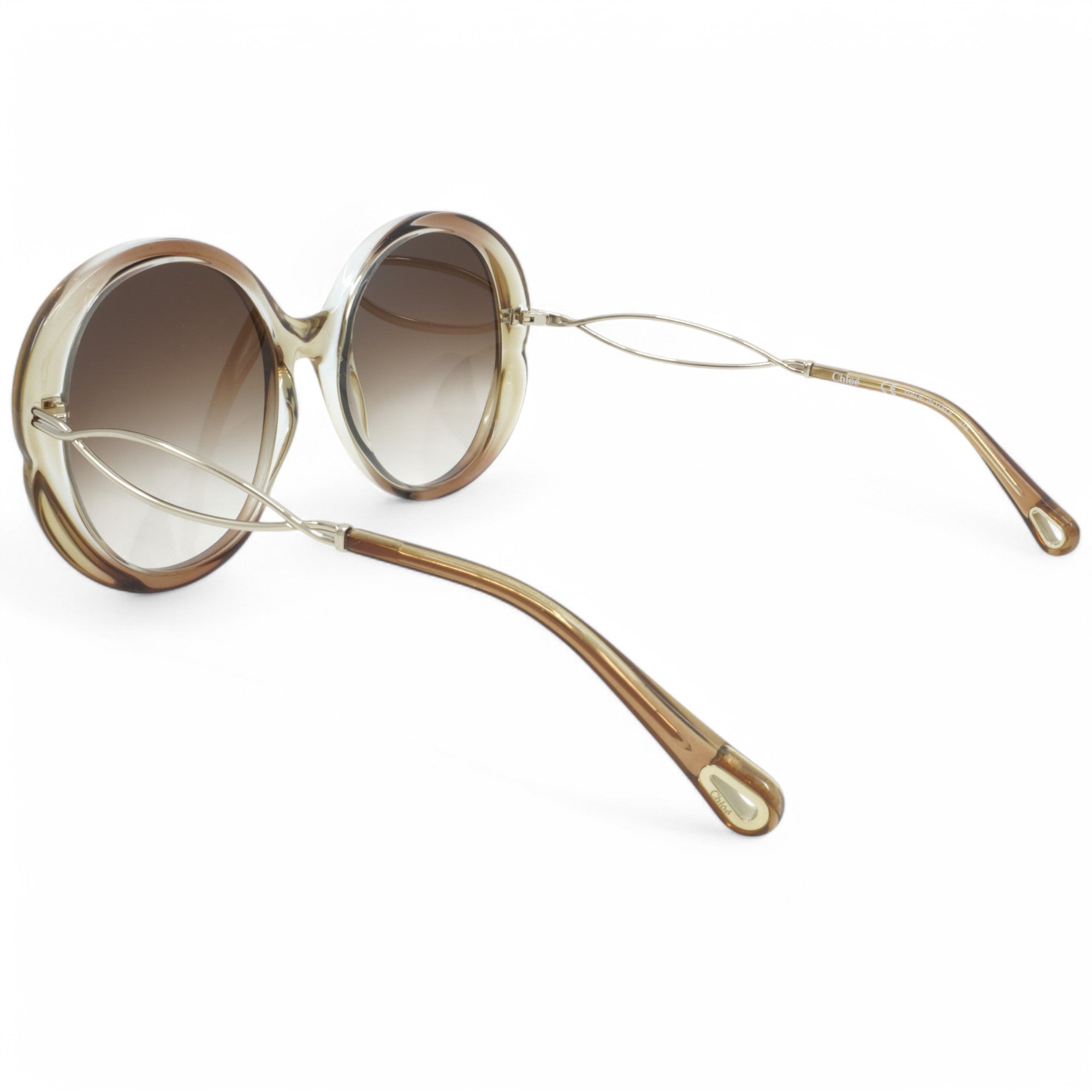 Chloe Women's Round Sunglasses - Ce739S-905 - Image 5