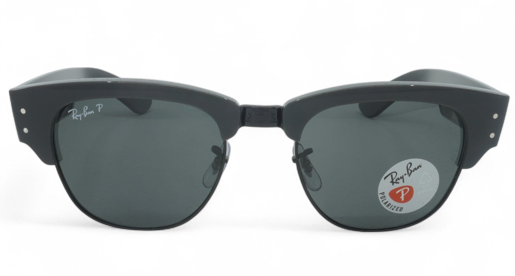 Ray-Ban Unisex Ray Ban Mega Clubmaster Polarized Sunglasses - Rb0316S-136748_53 - Image 3