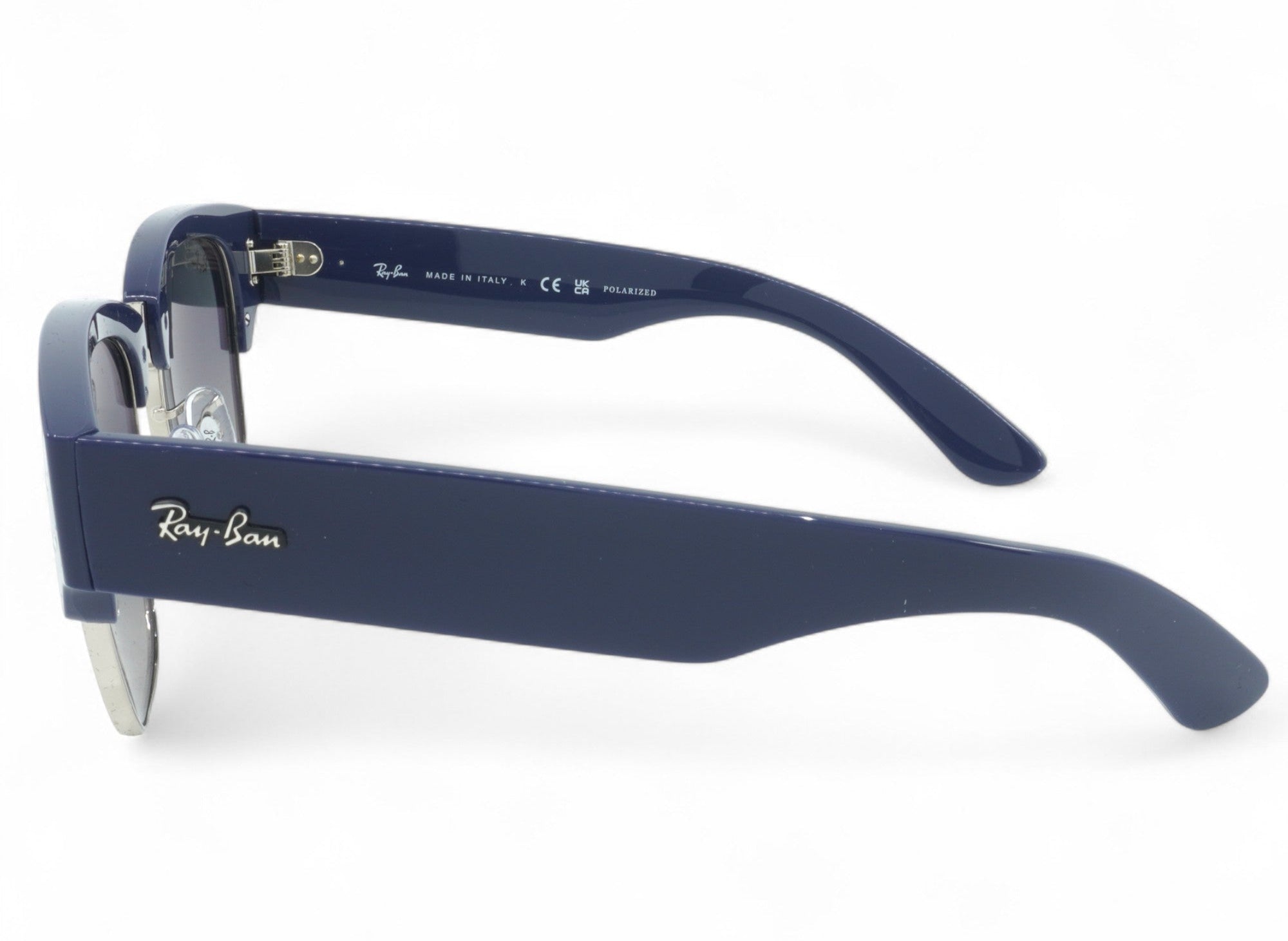 Ray-Ban Unisex Ray Ban Mega Clubmaster Polarized Sunglasses - Rb0316S-136678_53 - Image 4