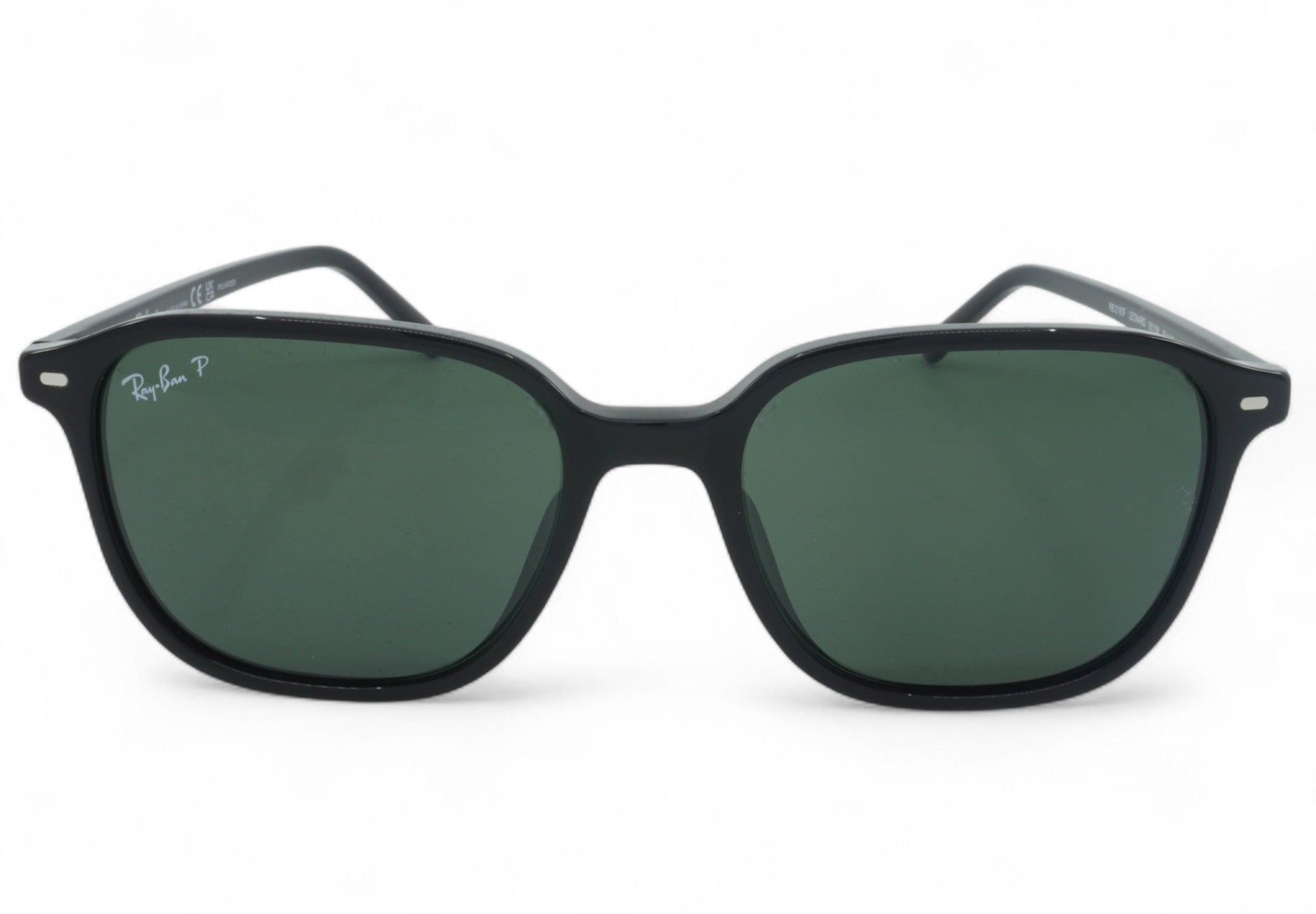 Ray-Ban Unisex Ray Ban Leonard Polarized Sunglasses - Rb2193F-901/58_55 - Image 3