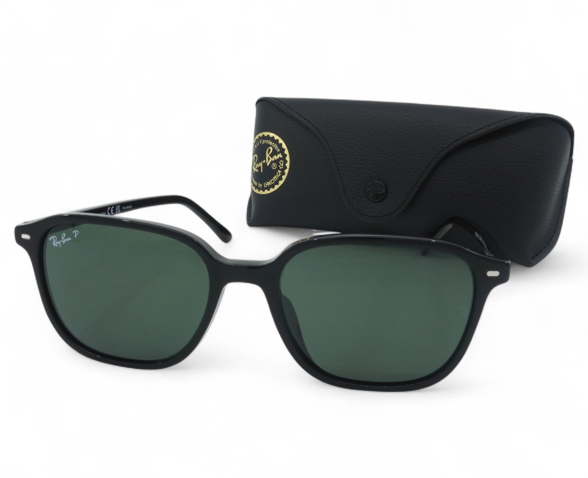 Ray-Ban Unisex Ray Ban Leonard Polarized Sunglasses - Rb2193F-901/58_55 - Image 7