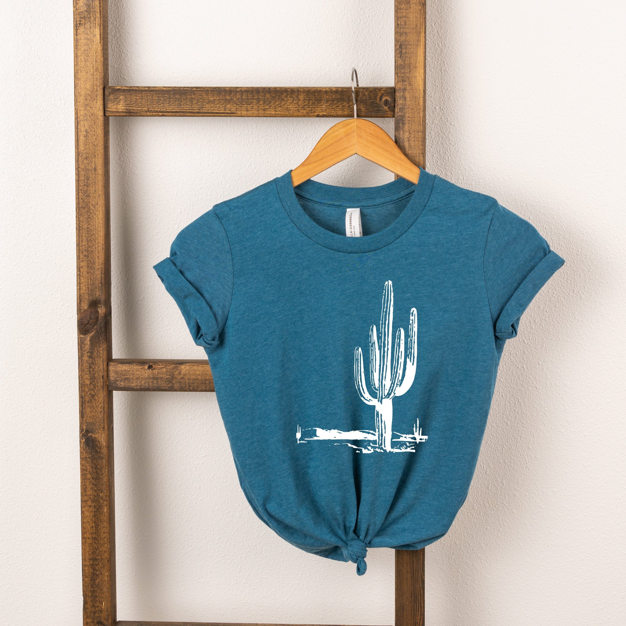 The Juniper Shop Toddler Desert Cactus Short Sleeve Crew Neck - Image 3