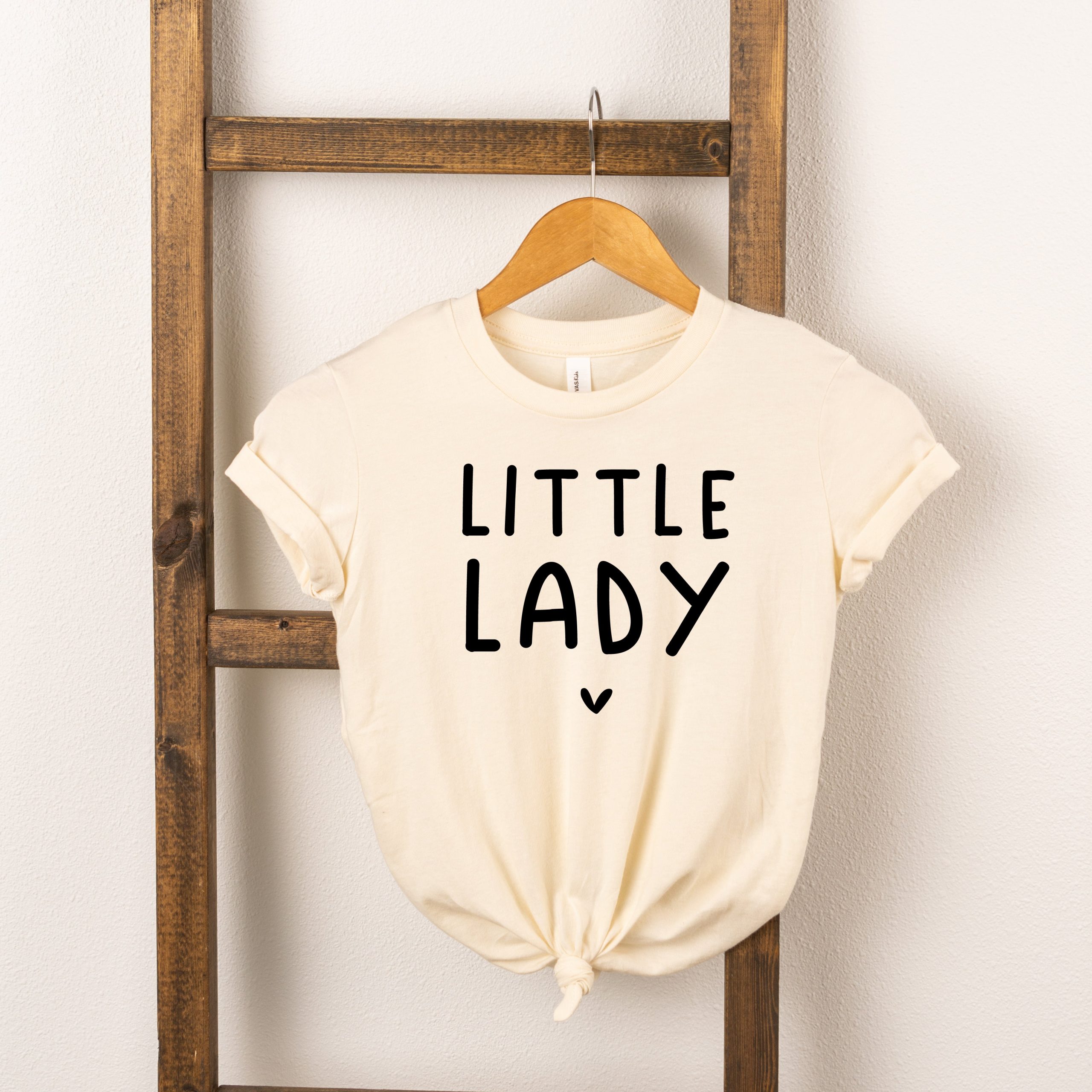 The Juniper Shop Toddler Little Lady Short Sleeve Crew Neck - Image 4